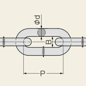 [Envío gratuito] Cadena Uniqlo de hierro Kondo Tech de 5 mm x 30 m