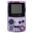 [Defective] [Free Shipping] [Used] GB Nintendo Game Boy Color Body (Clear Purple)