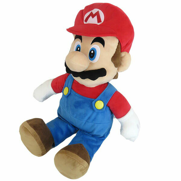 [Super SALE Enter to 7x points 3/4 8pm and get 10% OFF coupon now available] Super Mario Plush Mario (L) (67cm) [AC41] All Star Collection/Toys/Games/Goods/Miscellaneous Goods/Character