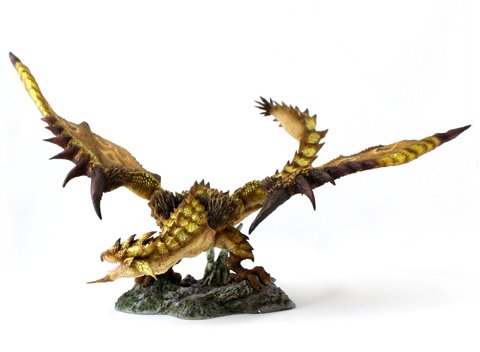 Capcom Figure Builder Creators Model Golden Fire Dragon Rioreia Rare species (painted finished product) New