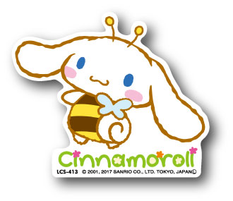 LCS413 Miniadhesivo de Cinnamoroll Hachi Personaje de Sanrio de Cinnamoroll Productos SANRIO