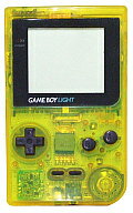 [Free Shipping] [Used] GB Nintendo Game Boy Light Clear Yellow Body Toys R Us