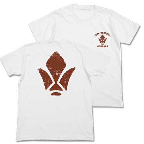 [Free shipping eligible product] Cost-spa Mobile Suit Gundam Iron-Blooded Orphans Tekkadan T-shirt WHITE [Nekopos/Yu-Packet compatible] [Resale scheduled for May Pre-order]