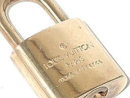 ★[Free shipping by mail] [10x points] LOUIS VUITTON Padlock Padlock 1 key Shiny [Used] Ladies