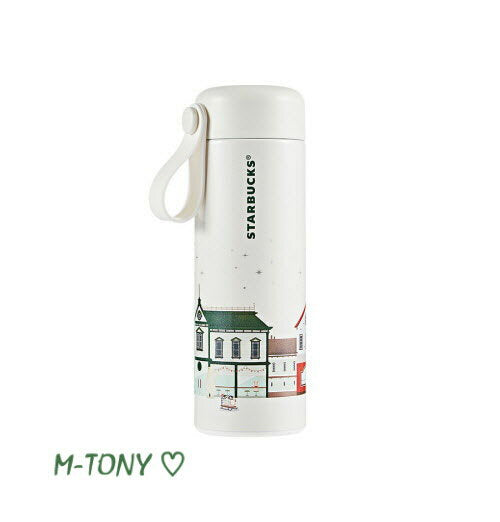 Starbucks Starbucks SS Stainless Strap Winter Tumbler Holiday 355ml ☆ Overseas Limited Edition/Not Available in Japan/Starbucks/Tumbler/Starbucks Tumbler/Starbucks Mug/Mug/Christmas/Ba