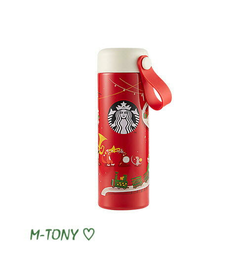 Starbucks Starbucks SS Stainless Steel Strap Holiday Fair Tumbler SS Holiday Fair Strap 255ml ☆ Overseas Limited Edition/Not Available in Japan/Starbucks/Tumbler/Starbucks Tumbler/Starbucks Mug/Mug Cuckoo