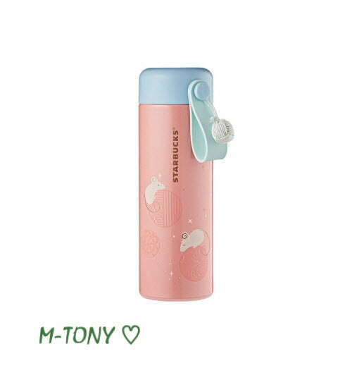 Starbucks Starbucks Stainless 2020 New Year Strap White Mouse Tumbler NY Strap Whitemouse Tumbler355ml ☆ Edición limitada en el extranjero/No disponible en Japón/Starbucks/Tumbler/Starbucks Tumbler/Starbucks