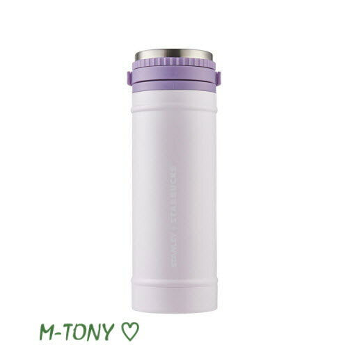 Starbucks Starbucks STANLEY + STARBUCKS Stainless Bottle Spring Dingo Purple Press Thermal and Cold Bottle 473ml (16oz) ☆ Limited edition overseas/Not available in Japan/Starbucks/Tumbler/Starbucks Tumbler/Starbucks