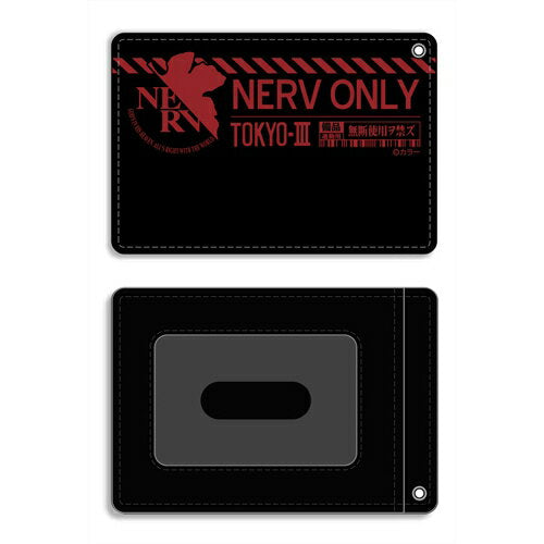 [Nekopos/Yu-Packet Compatible] Cost Performance EVANGELION NERV Design Full Color Pass Case