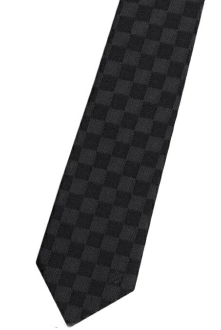 LOUIS VUITTON M78752 Louis Vuitton Clavatt Damier Classic Noir (negro) Corbata de seda 100 % 148 x 8 cm LOUIS VUITTON Estuche y cinta originales Bolsa de la tienda/Tarjeta con mensaje