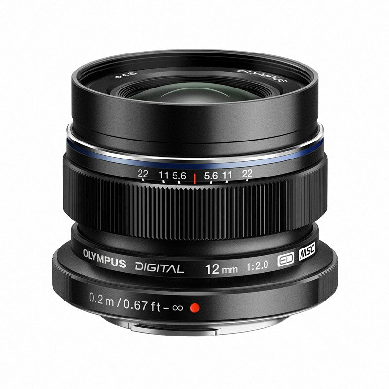 [New] OLYMPUS Single Focus Lens for Micro Four Thirds M.ZUIKO DIGITAL ED 12mm F2.0 Black