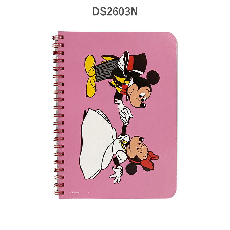 [Official] Disney NOSTALGICA Nostalgia B6 Ring Notes Mickey & Minnie Peter Pan Wanwan Story DS2603N_DS2608N_DS2614N Small Planet Minnie Day minnie March 2nd