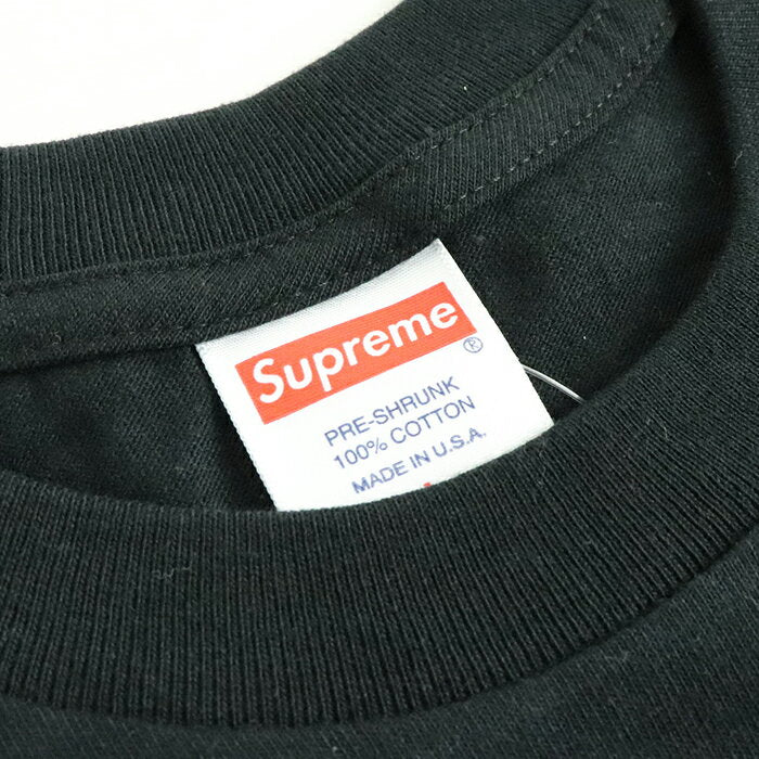 Supreme Box Logo L/S Tee / Box Logo T-shirt Black / Black 2020FW Genuine New and Used [Used]