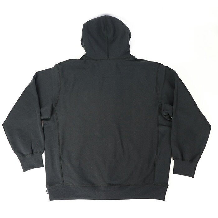 Sudadera con capucha con logotipo de tiza Supreme × KAWS / Sudadera con capucha con logotipo de tiza negra / Sudadera con capucha negra 2021SS Genuina nueva y usada [Usada]