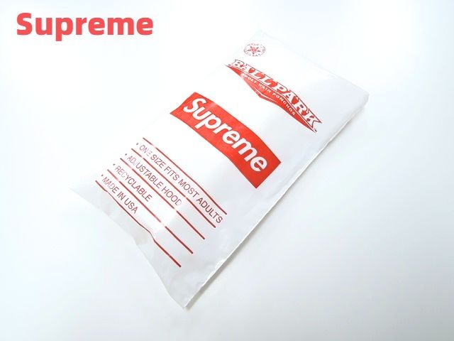 [Supreme 20SS Ballpark Poncho White Supreme Poncho Raincoat White BOX LOGO Box Logo 2020ss Novelty]