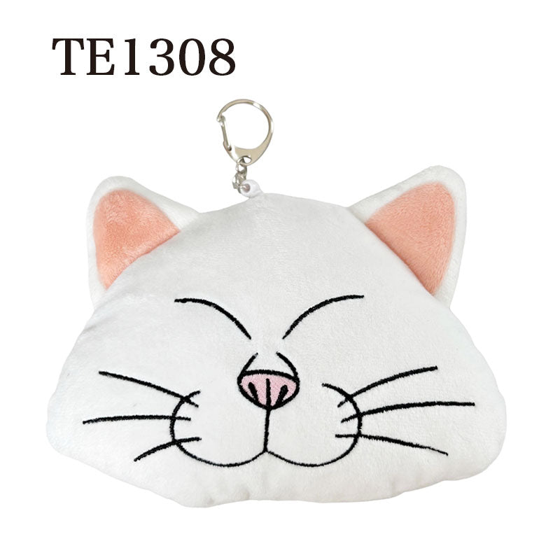 [Official] Dragon Ball DRAGONBALL Karin Puar TE1308_TE1309 Small Planet Toriyama Akira Cute Pass Case Plush Toy Cute Popular Pass Case Commuting to School Commuting Karin-sama