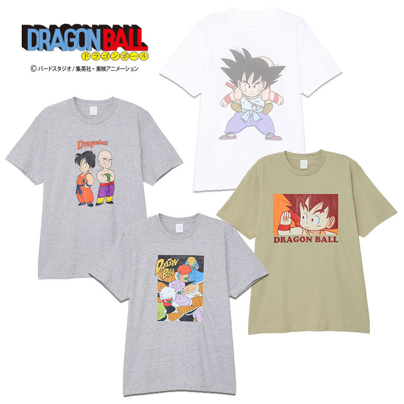 [Oficial] Dragon Ball DORAGONBALL Onbu Son Goku Goku Up Yamcha &amp; Tenjin-han Ginyu Special Sentai &amp; Logo Camiseta talla L talla XL TTE1216_TE1223 Pequeño Planeta Elegante Lindo Blanco