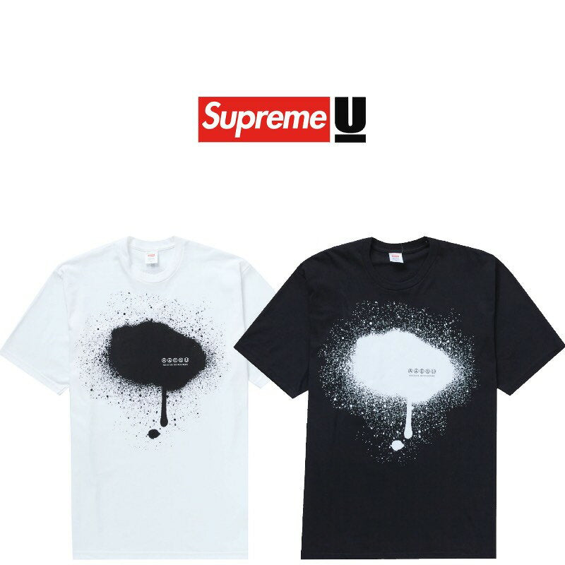 23SS Supreme / Undercover Tag Tee Supreme Undercover Tag T-shirt Black White SUP-SS23-154 [Used] New and used item