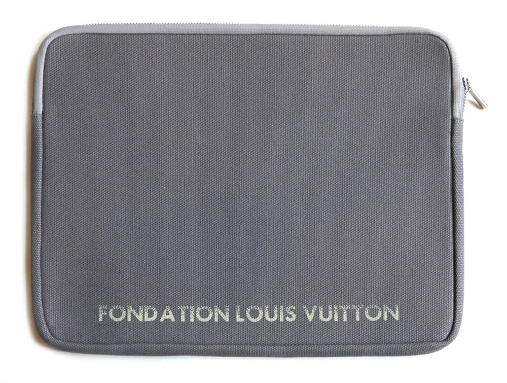 Only available in Paris! LOUIS VUITTON Museum of Art Laptop Case Tablet Case 15 inch Laptop Case Small Pouch FONDATION LOUIS VUITTON Laptop Sleeve 15" Fondation Louis Vuitton