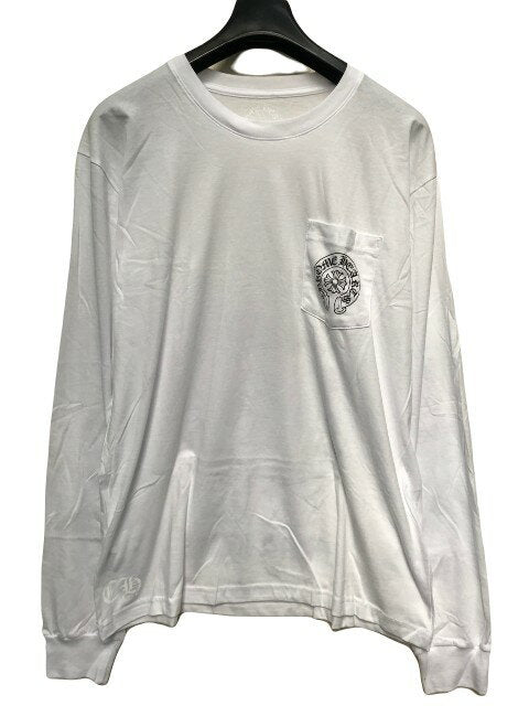 CHROME HEARTS MALIBU Malibu Limited Long Sleeve T White Long T