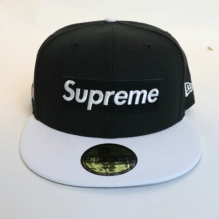 Supreme / Supreme 2-Tone Box Logo New Era / 2-tone Box Logo New Era Cap Cap Black / Black 2022SS Genuine New Used Item [Used]