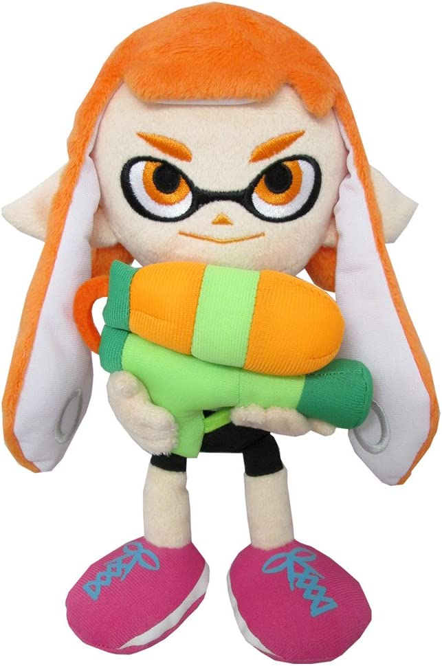 Splatoon ALL STAR COLLECTION 4-type set (Girl A & Boy A & Aori & Firefly) Plush Toy S Game Children's Goods Birthday Birthday Present Respect for the Aged Day Toys Anime Free Shipping