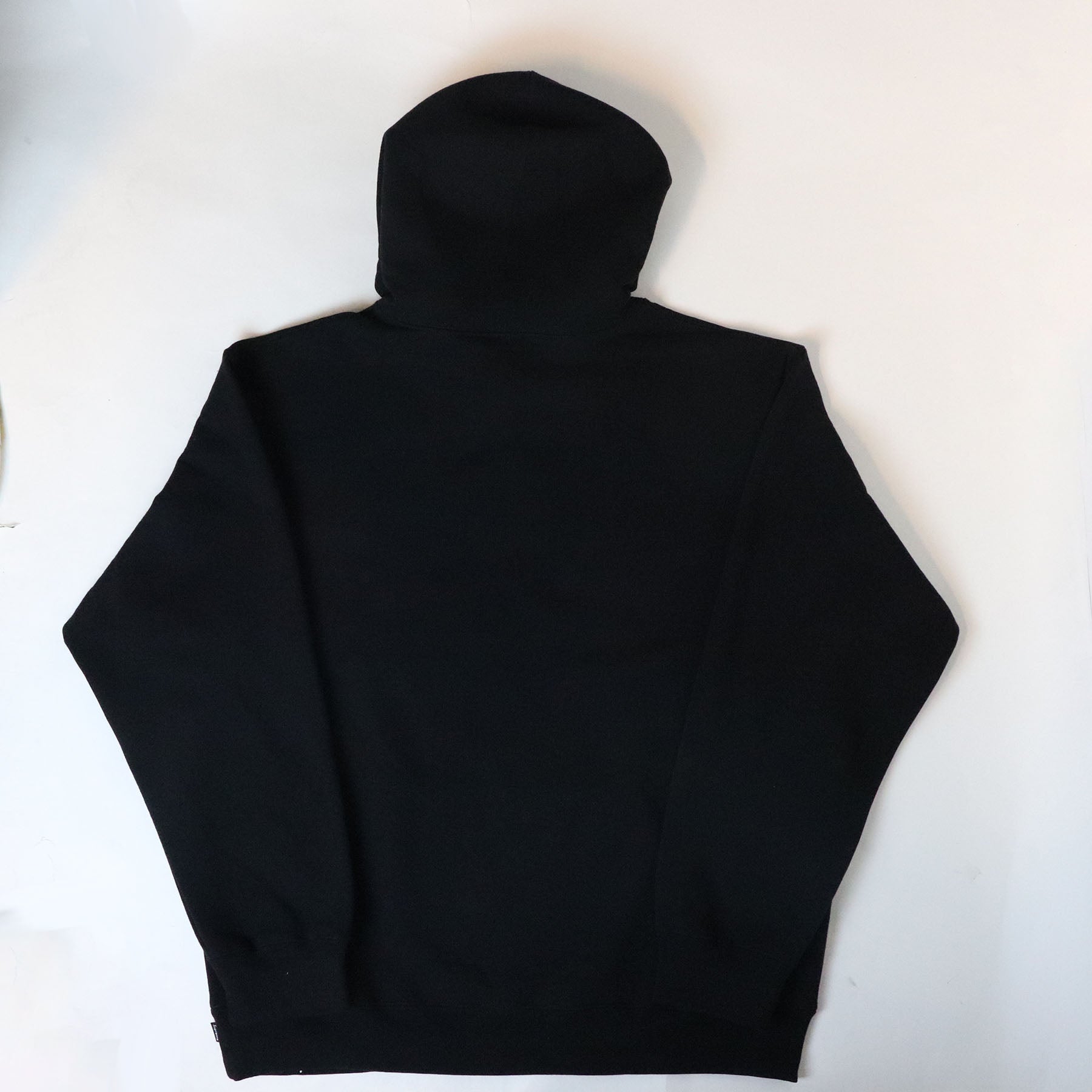 2022SS Supreme × Burberry Box Logo Hooded Sweatshirt Black / Black Genuine New and Used [Used]