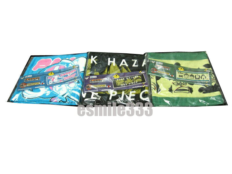 [Today★P up to 29.5x points★Rakuten SS+39 store+SUP★Entry required] [New] Ichiban Kuji One Piece Punk Hazard Edition K Prize Face Towel Set of 3 Types]