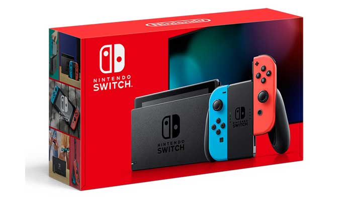 Nintendo Switch Joy-Con (L) Neon Blue/(R) Neon Red Nintendo Switch Body [Free Shipping] [Same-day shipping, Saturday, and public holidays]