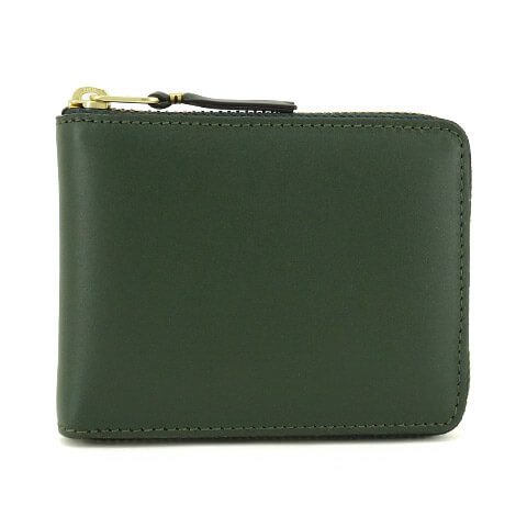 [¡Limitado a 3/10! 1 de cada 2 personas gana ★ Participa y obtén hasta un 100 % de puntos de vuelta] Cartera plegable para hombre y mujer COMME des GARCONS SA7100 Verde botella VERDE BOTELLA Bolso Accesorios Cumpleaños [202