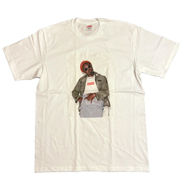 2022FW Supreme / Supreme Andre 3000 Tee "White" / Andre T-shirt White / White 2022AW Genuine New and Used [Used]