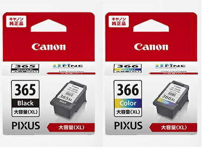 [Shipped 365 days from Rakuten warehouse] BC-365XL Black Large capacity BC-366XL 3 colors Large capacity 2-piece set CANON Ink cartridge Genuine product BC365XL 4549292182613 BC366XL 4549292182637