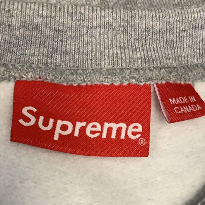 2022FW Supreme Box Logo Crewneck / Box Logo Crewneck Sweatshirt Heather Grey / Heather Grey 2022AW Genuine product Tag New and used item [Used]