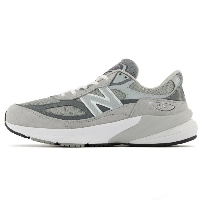 [Devoluciones y cambios de talla OK] NEW BALANCE M990 V6 GRIS FABRICADO EN EE. UU. New Balance 990V6 Gris M990GL6 W990GL6 Zapatillas para hombre Ancho D