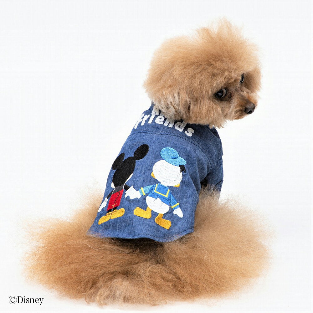 [SALE] [Disney] HYOON indigo denim shirt dog clothes dog clothes dog wear