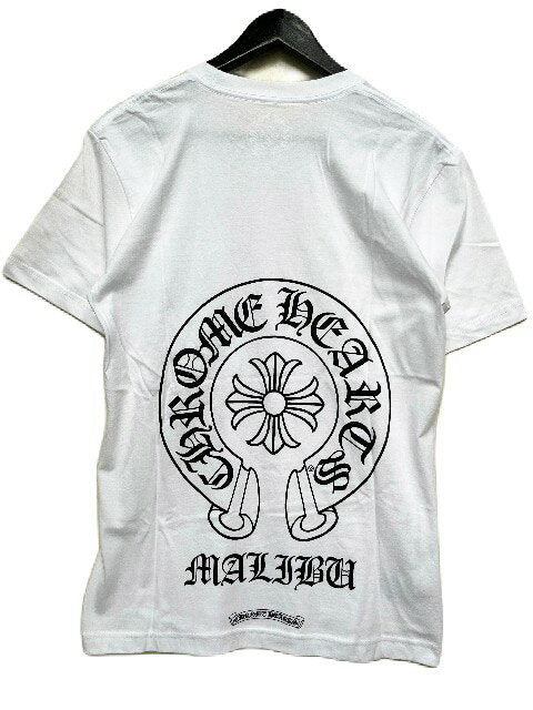 CHROME HEARTS MALIBU limited horseshoe t-shirt white