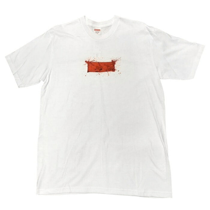 Supreme / Ralph Steadman Box Logo Tee / Ralph Steadman Box Logo T-shirt White / White 2022SS Genuine New and Used [Used]