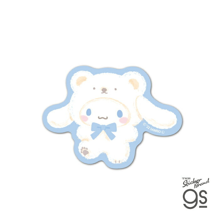 SunriOff Wafuwasunou Die Cut Sticker Cinnamoroll Sanrio Sanrio Character Cute GS Official Goods LCS-1551