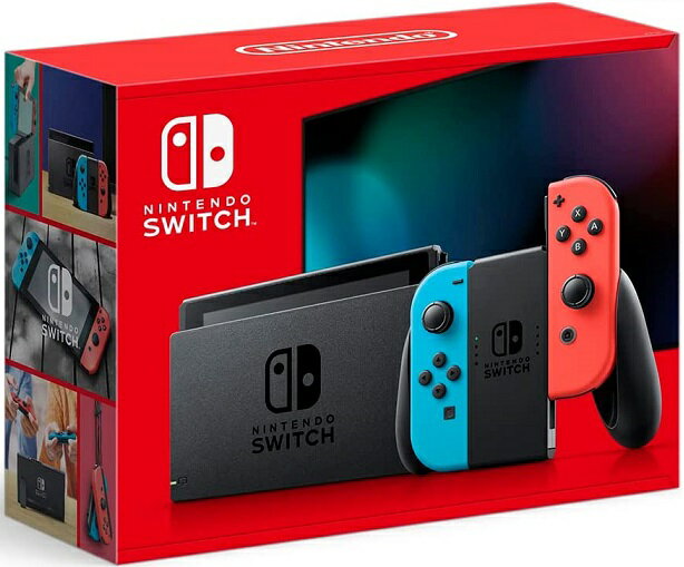 [Up to 2,000 yen discount with coupon] [Orders placed before 3pm will be shipped on the same day] [New and genuine] Nintendo Switch Joy-Con (L) Neon Blue/(R) Neon Red [New package version/Model released in November 2022] [Battery lifetime]