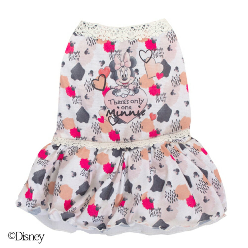 [SALE] [Disney] MIN Fancy Dress Dog Clothes Dog Clothes Dog Clothes Dog Wear Heart Pattern