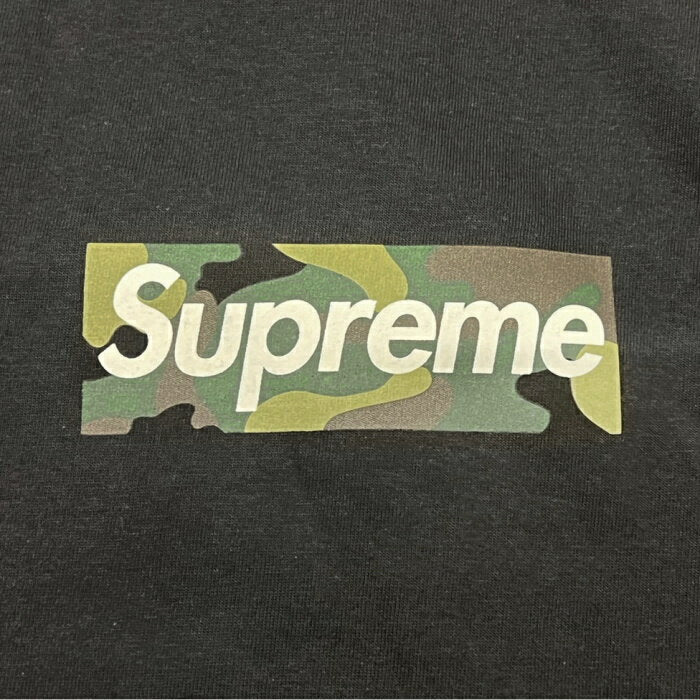 2023FW Supreme Box Logo Tee / Box Logo T-shirt Black / Black Genuine New and Used [Used]