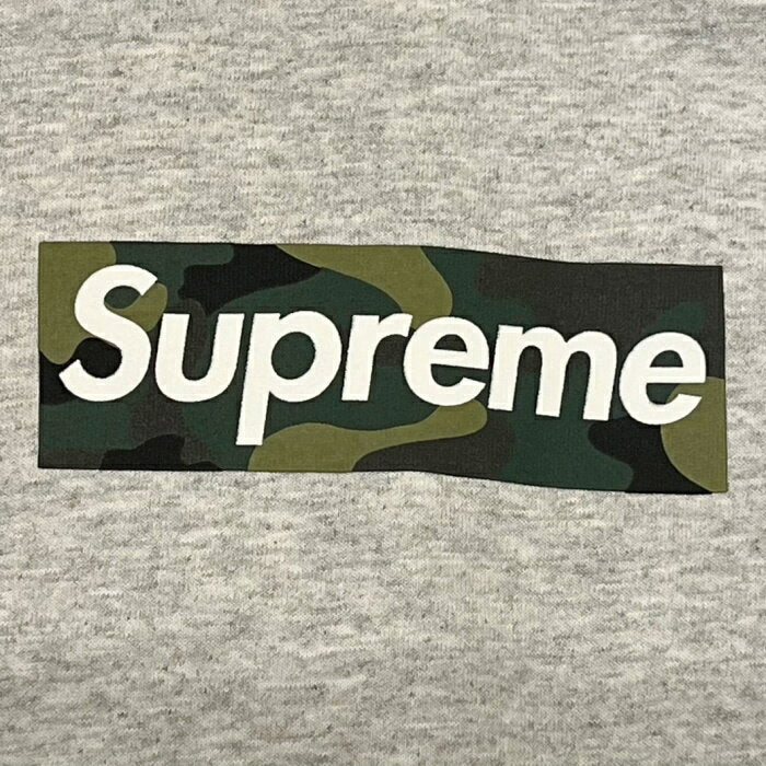 2023FW Supreme Box Logo Tee / Box Logo T-shirt Ash Grey / Ash Gray Genuine New and Used [Used]