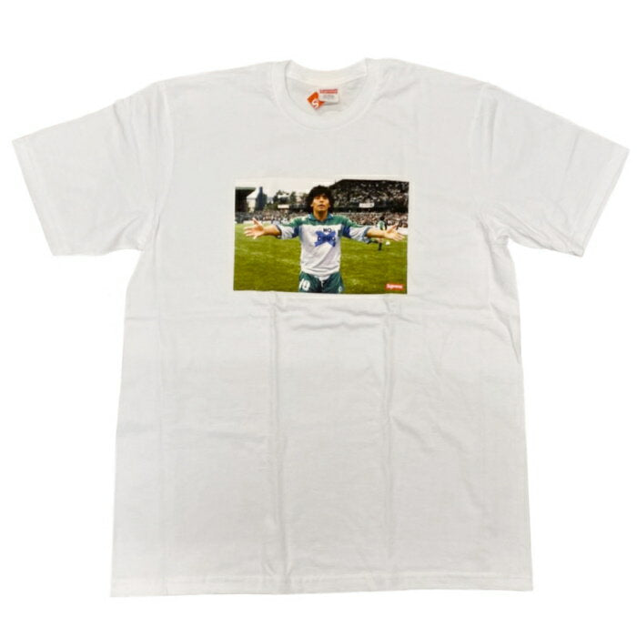 Supreme 2024SS / Supreme Maradona Tee / Maradona T-shirt White / White Genuine New and Used [Used]