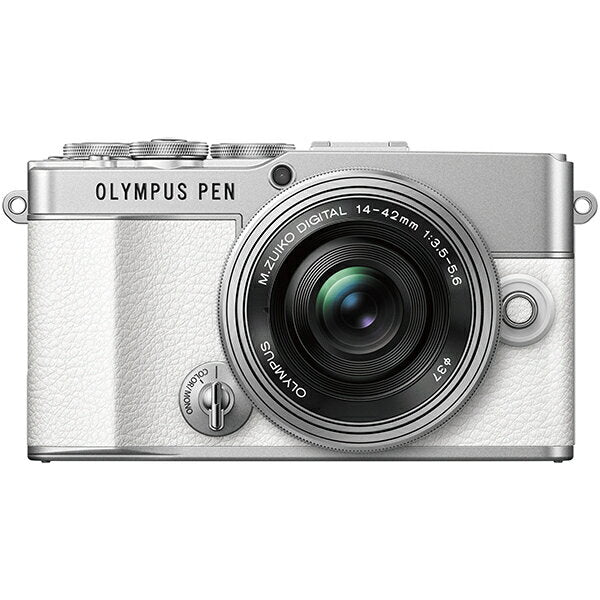 [10-year warranty included] [Olympus] PEN E-P7 14-42mm EZ Lens Kit White