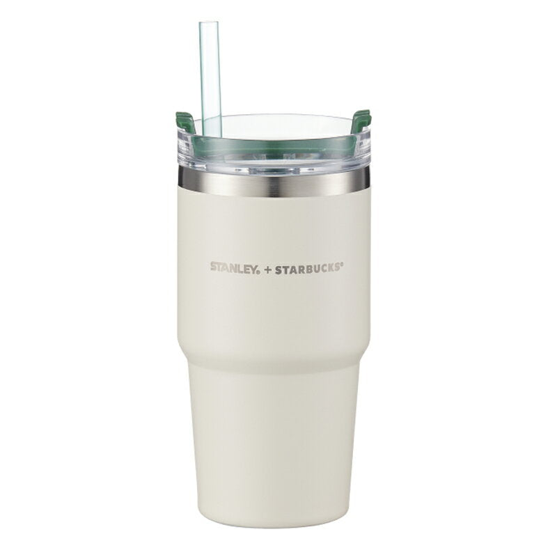 [STARBUCKS]SS Stanley Cream Kencha Tumbler 591ml / STANLEY + STARBUCKS /starbucks tumbler