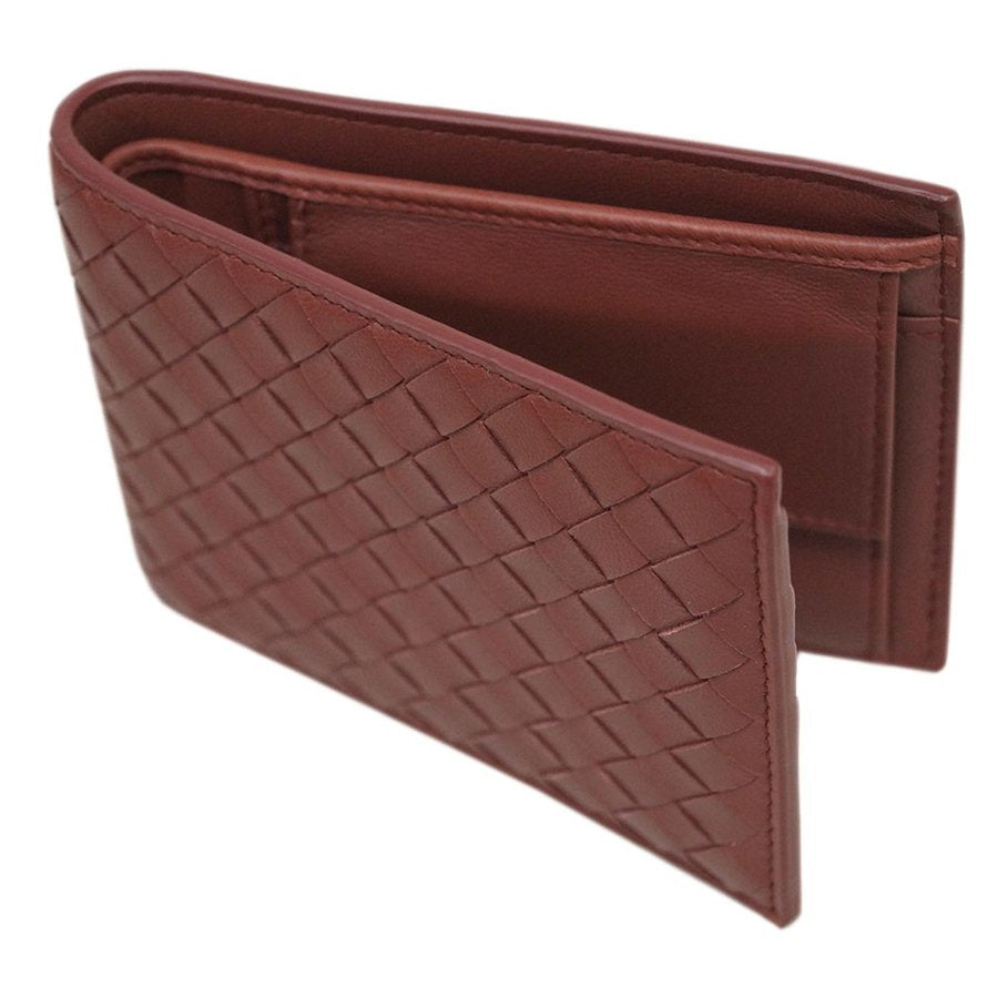 Bottega Veneta [Bottega Veneta] bottega veneta bi-fold wallet (size) 148324 V001N 2217 (Russit Brown) [Free shipping] New SALE P01Jul16