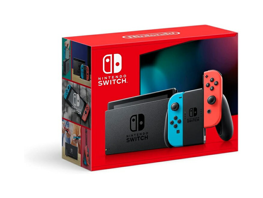 [New] Nintendo Switch Joy-Con (L) Neon Blue/(R) Neon Red (New Package Version) "Nintendo Switch" [Miyado Store]