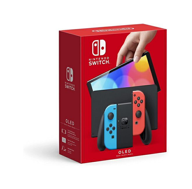 [New] Nintendo Switch Joy-Con (L) Neon Blue/(R) Neon Red (Organic EL Model) "Nintendo Switch" [Miyado Store]