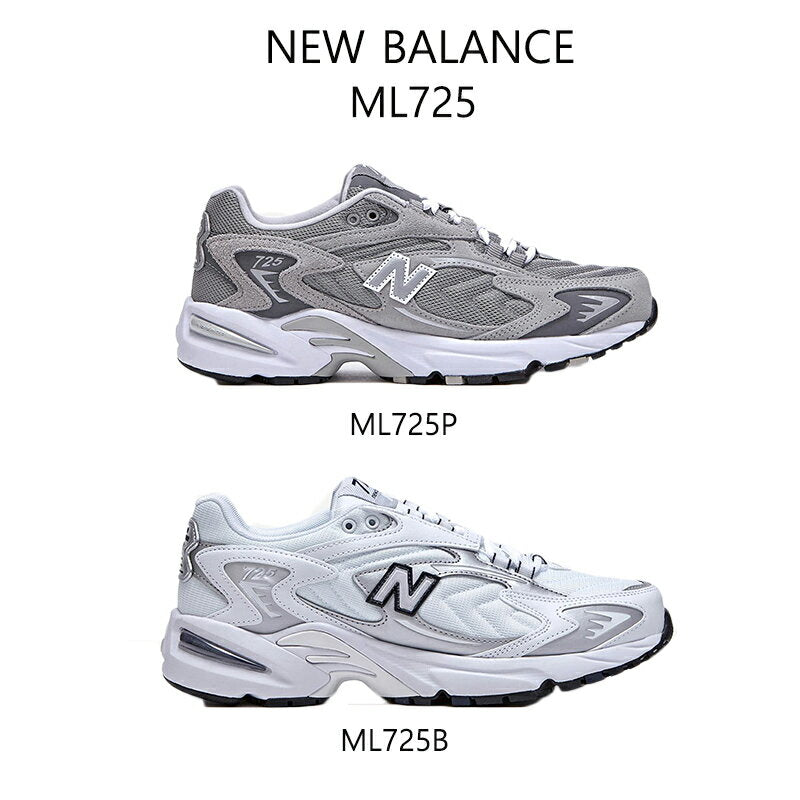 ★Envío gratis★[NEW BALANCE] NBPDCS101G/ML725 ML725P ML725B Zapatillas New Balance casuales de moda para uso diario, para hombre y mujer, unisex