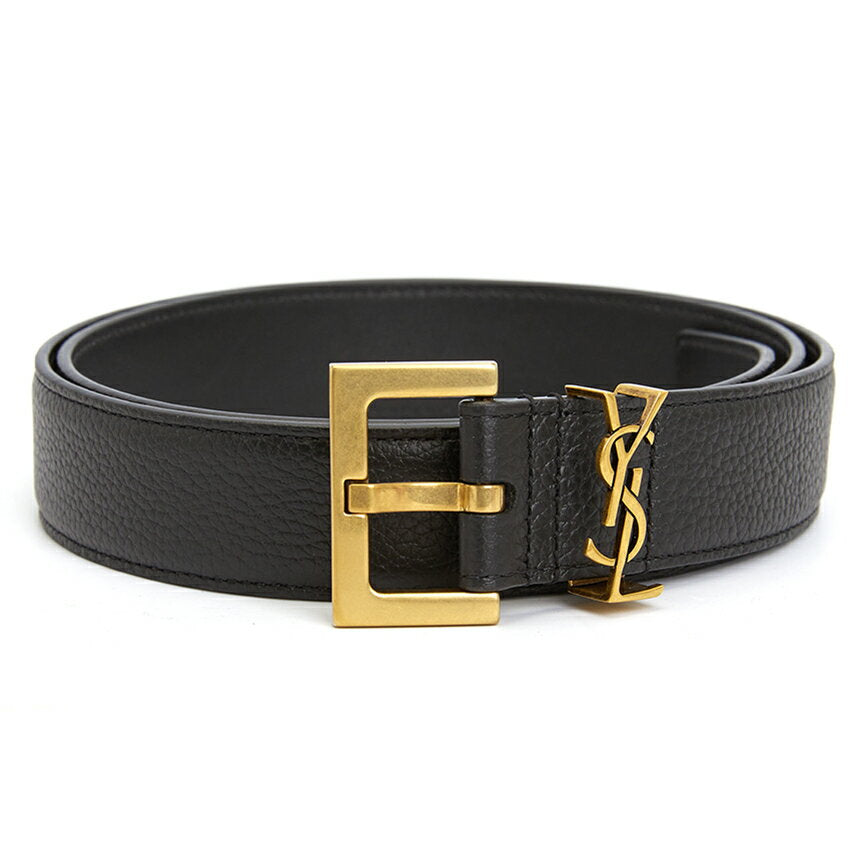 [3% off coupon available] [1,000 yen off coupon bonus for reviews after arrival] SAINT LAURENT PARIS Men's Casual Belt 634440 DTI0W 1000